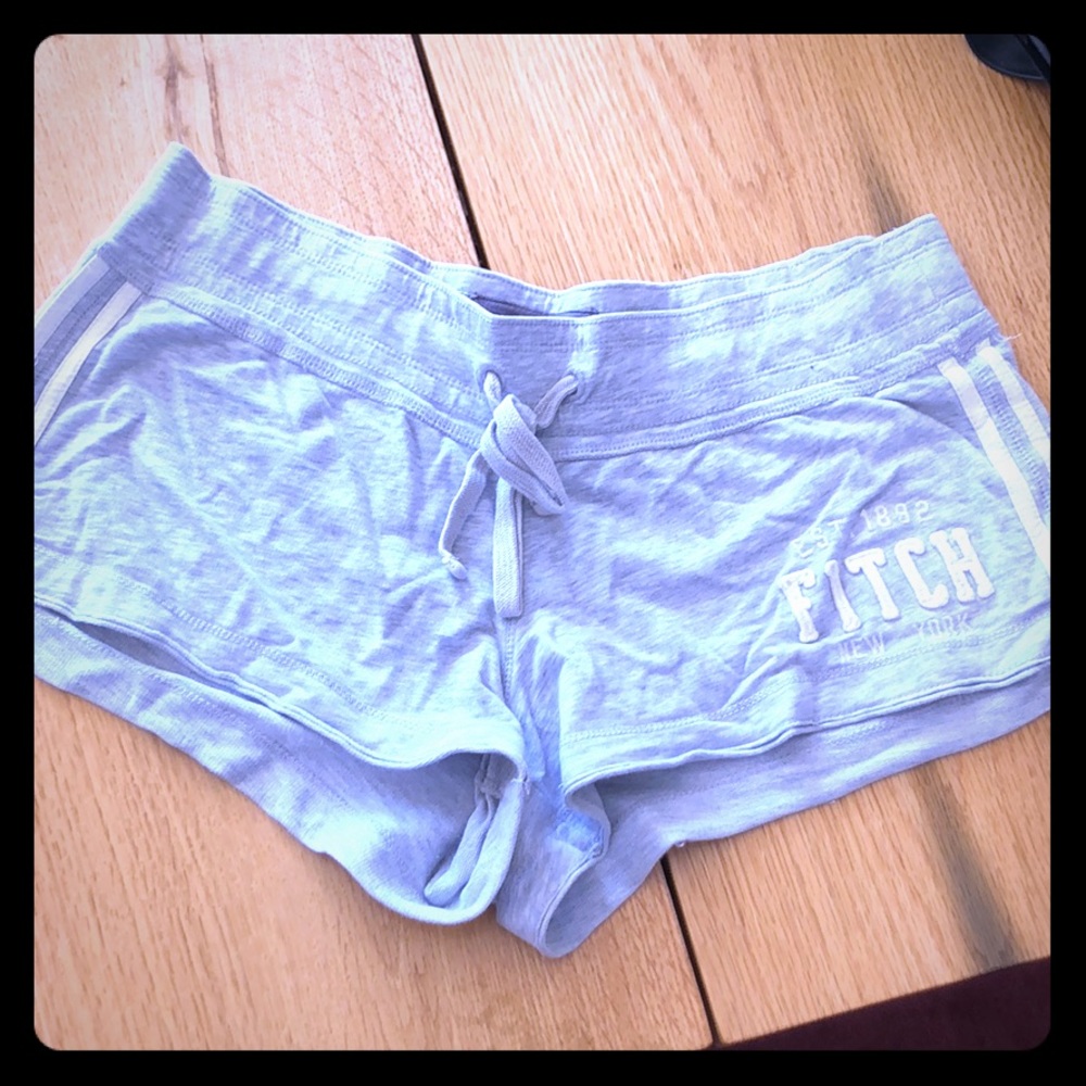 A&F grey booty shorts